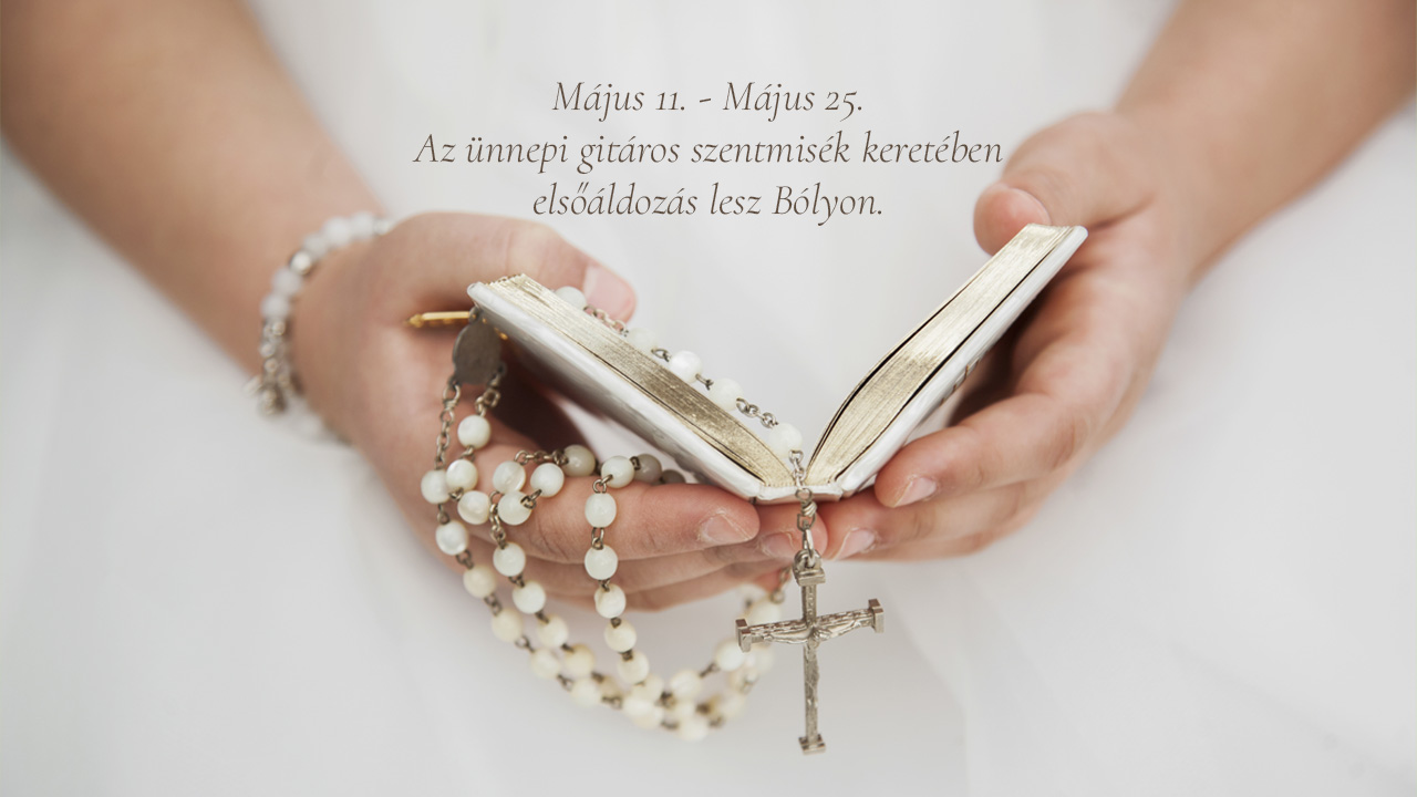 Ünnepi gitáros szentmise - Elsőáldozás