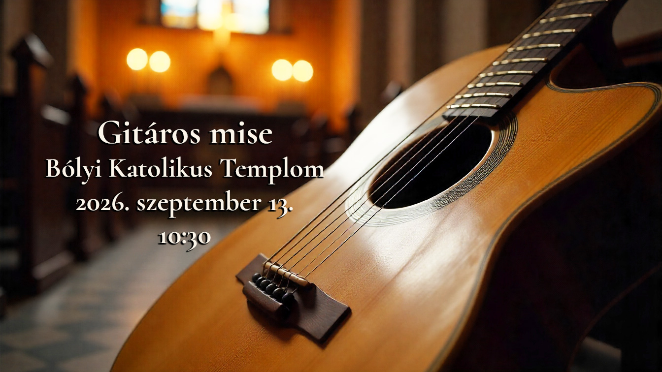 Gitáros tanévnyitó és táskaszentelés
